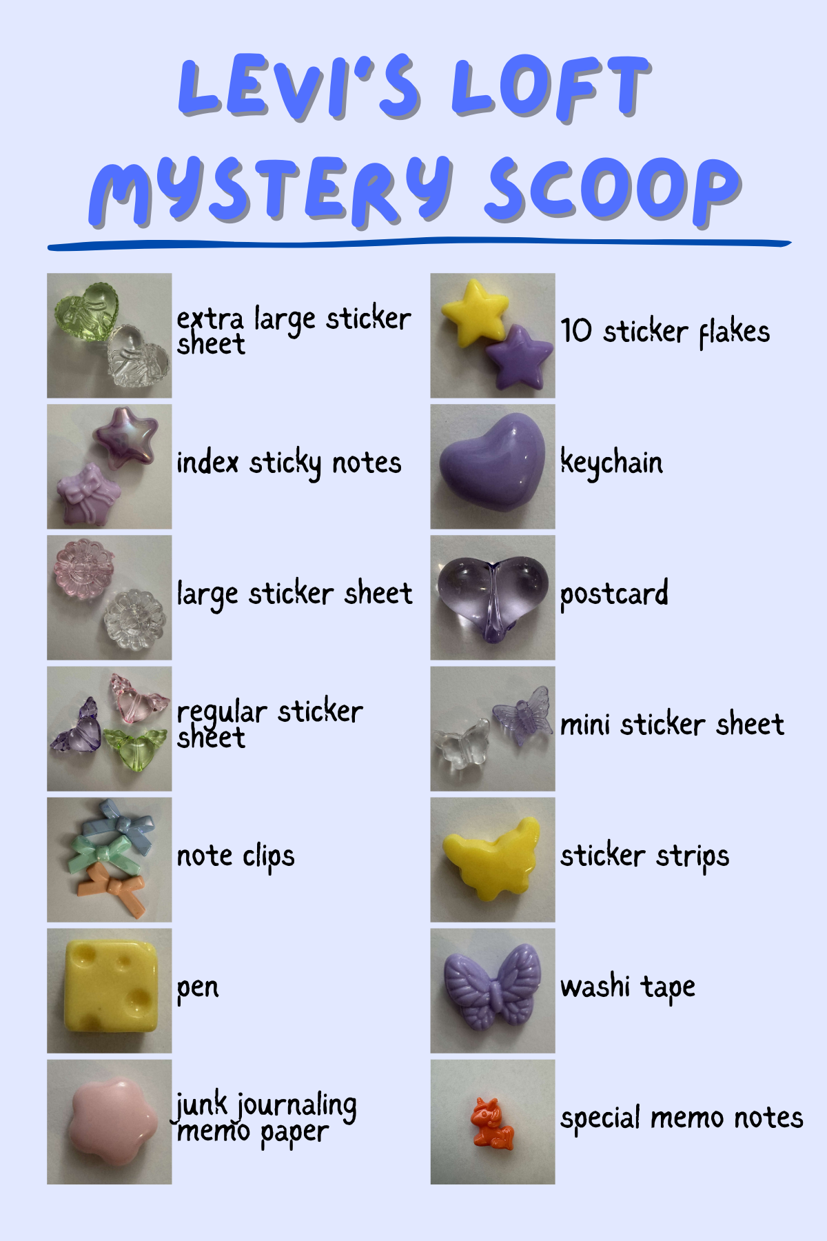 Mystery Cat Stationery Scoop